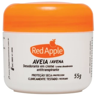 Desodorante em Creme Red Apple Aveia 55g em Oferta na Shopee