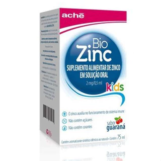 Bio Zinc Kids 75ml Suplemento Alimentar Sabor Guaraná em Oferta na Shopee