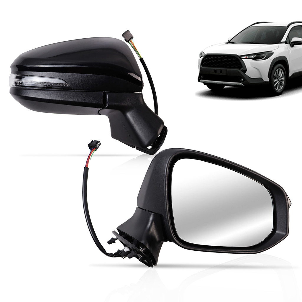 Retrovisor Corolla Cross 2020 2021 2022 2023 Elétrico Com Pisca ...