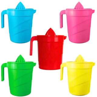 Jarra Para Suco e Agua de Geladeira Com Espremedor de Frutas 1,5L Espremedor Manual de Laranja, Limão Merconplas em Oferta na Shopee