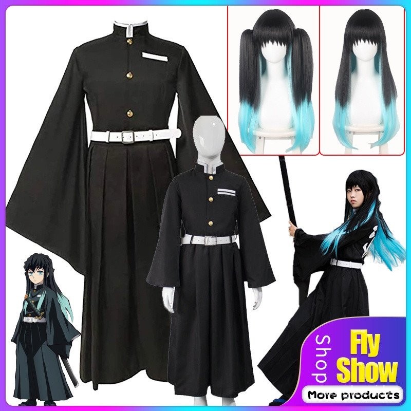 Fantasia De Cosplay De Anime Demon Slayer No Yaiba Tokitou Muichirou