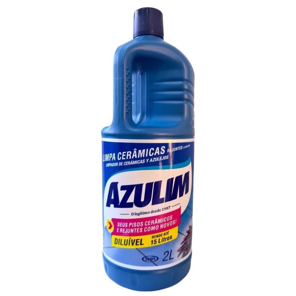 LIMPA AZULEJO/CERAMICA REJUNTE PAREDE LAVANDA 2L AZULIM | Shopee Brasil