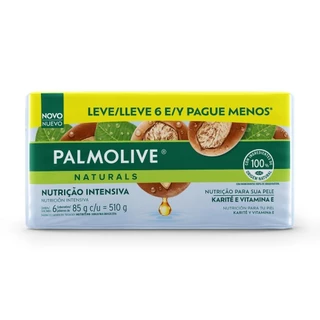 Sabonete Palmolive Naturals Hidratação Intensiva 85g - Leve 6 Pague 5 em Oferta na Shopee