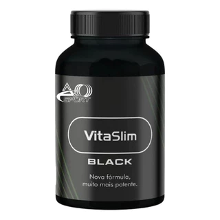 Vitaslim Black 60 Cápsulas - Envio Imediato - Nova Fórmula