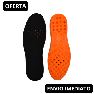 KIT 2 PARES PALMILHA ORTOPÉDICA DE GEL ANTI-IMPACTO PARA TÊNIS BOTA COTURNO VARIAS HORAS DE TRABALHO