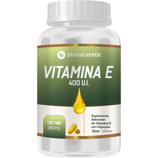 Vitamina E 400 U.I 120 Cápsulas 380 mg Status Verde