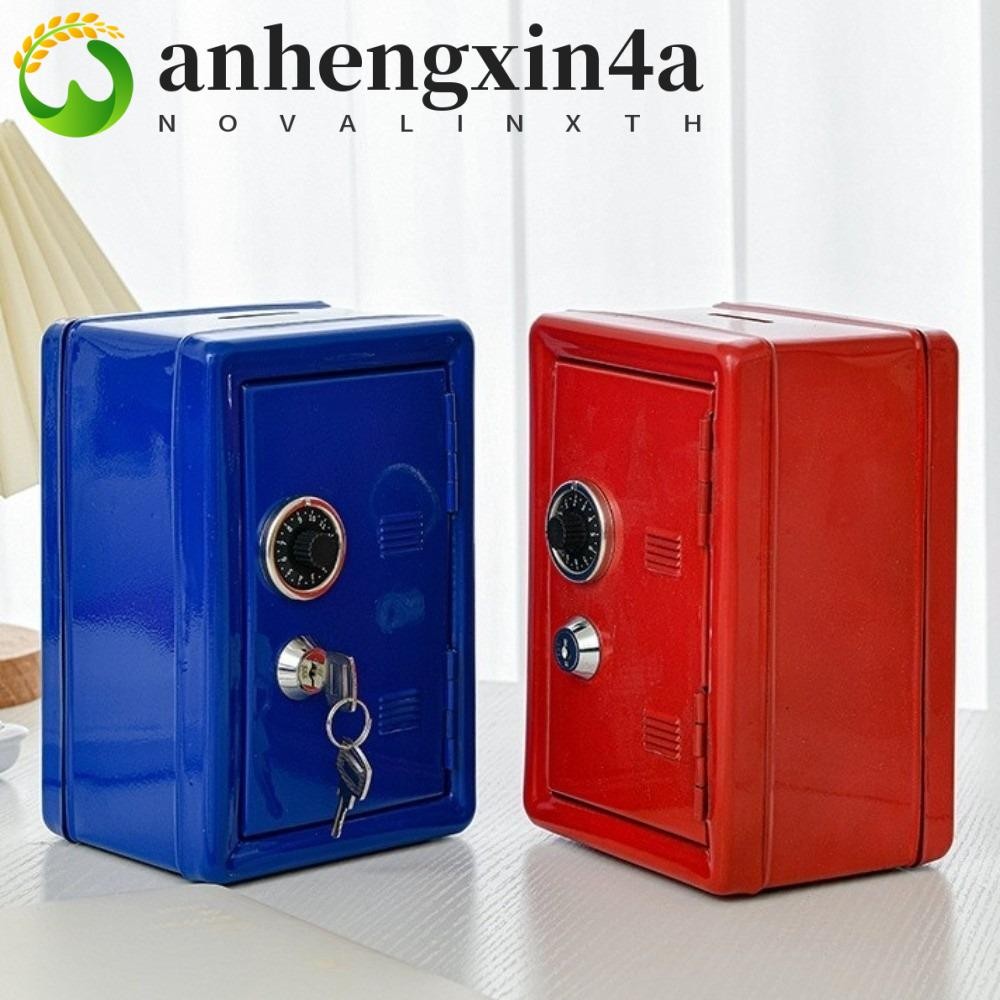 Cofrinho ANHENGXIN , Mini Cofre De Metal Antirroubo , Armário Com ...