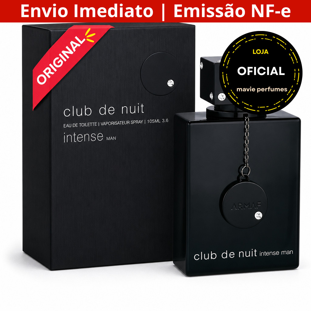 Perfume Club De Nuit Intense Man Armaf 105ml EDT Original Com Selo