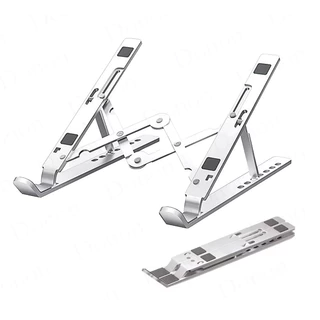 Suporte para Notebook e Tablet Alumínio Dobrável Ajustável Portátil Ergonômico ME4051