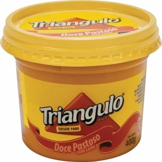 Doce de Leite Triângulo Pastoso 400g - Embalagem com 12 Unidades em Oferta na Shopee