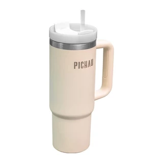 Copo Termico Pichau HR160, Com Canudo, 887ml, Bege, PG-HR160-BG01 em Oferta na Shopee