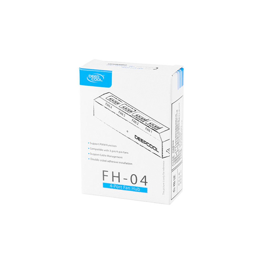 Controlador de Fan Deepcool FH-04 Preto