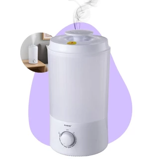 Umidificador De Ar Com Tanque Água Grande 3,8l Ultrassônico Silencioso Eficiente Climatizados Tippi em Oferta na Shopee