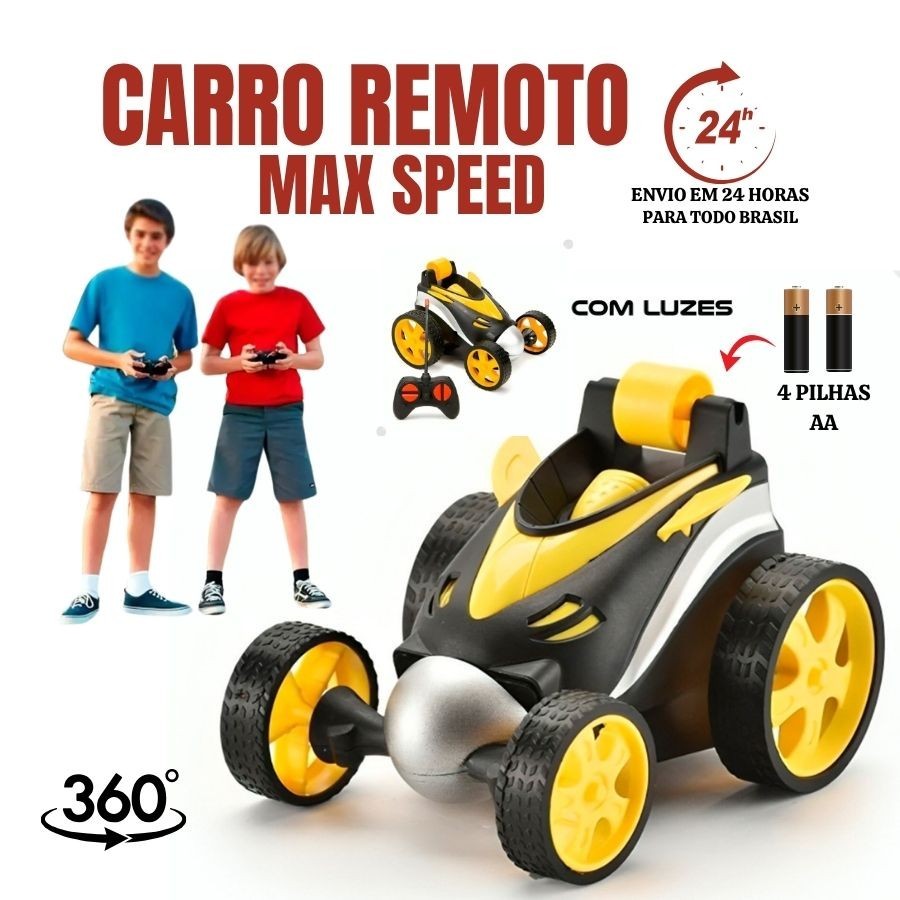 Carro de Controle Remoto Recarregável Crazy Car Brinquedo Infantil ...