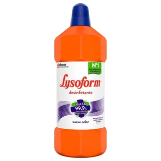 Desinfetante Líquido  Lysoform Suave Odor 1L em Oferta na Shopee