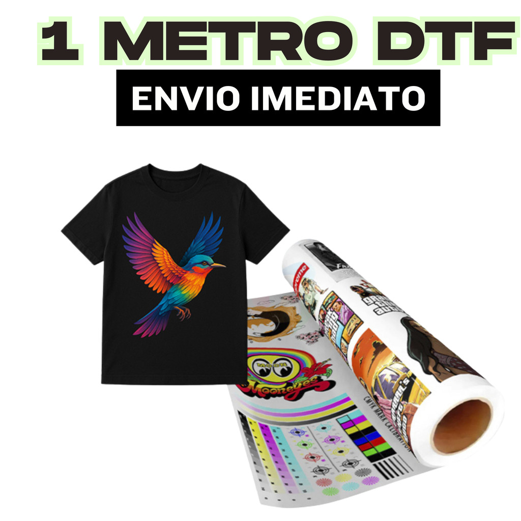 Impressão DTF Personalizado sua Arte pronta para Estampar DTF folha 1 ...