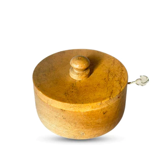 Pimenteira ou Saleiro Natural de Pedra sabão