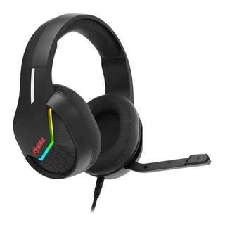Headset Gamer Marvo H8618, RGB, Drivers 50mm, Preto, H8618-BK