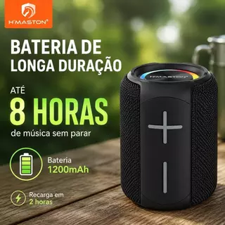 H'maston TN07 Caixinha De Som Bluetooth Caixa De Som Blootooth Caixa De Som Bluetooth Portátil Som Caixa Bluetooth IPX6