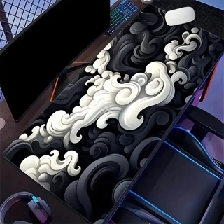 Mouse Pad Gamer Antiderrapante Grande 65x32cm Nuvem Spect