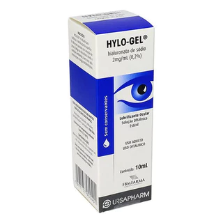 Lubrificante Ocular Hylo Gel Frasco - 10ml em Oferta na Shopee