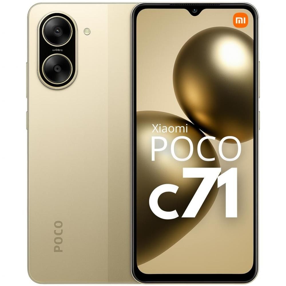 Lançamento POCO C71 128GB 8GB RAM | Câmera 50MP | Bateria 5000mAh