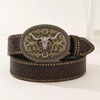 Cinto Casual De Negócios ESPOIR, De Couro PU Masculino De Marca Moderna Com Design De Luxo Calças Jeans De Cowboy Ocide
