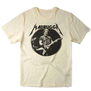 Camiseta Algodao Metallica Seu Madruga Engraçada Metal Rock Chaves Series Unissex