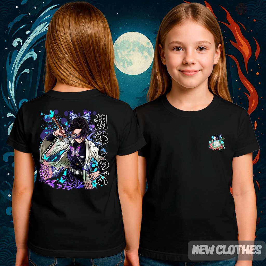 T-shirt Enfant Shinobu Demon Slayer Garçon Fille main image 0