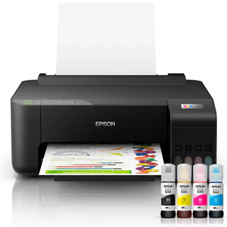 Impressora Epson EcoTank L1250 Jato de Tinta Colorida com Sistema de Tanque de Tinta Wi-Fi Bivolt
