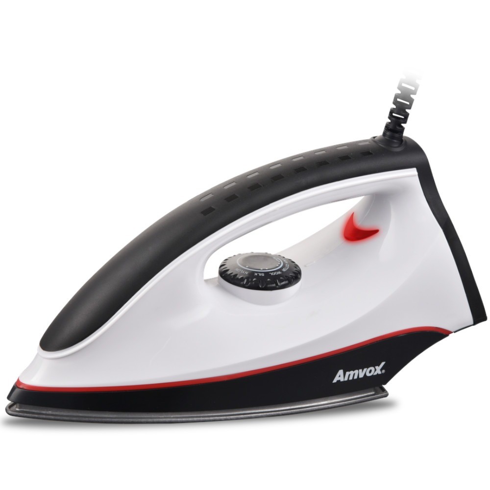 Ferro de passar a seco 1200 watts com chapa em inox - AF 1907 Amvox