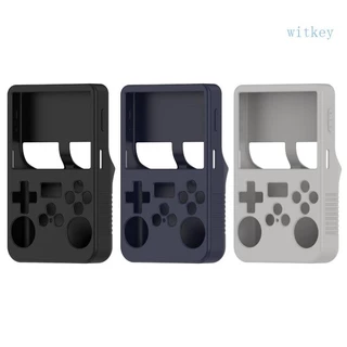 Dispositivo Jogo Portátil Capa Silicone Risco Proteções Contra Quedas Fácil Limpar Forte Para R36