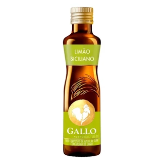 Azeite Gallo Extra Virgem Limão Siciliano Vidro 250 ml em Oferta na Shopee