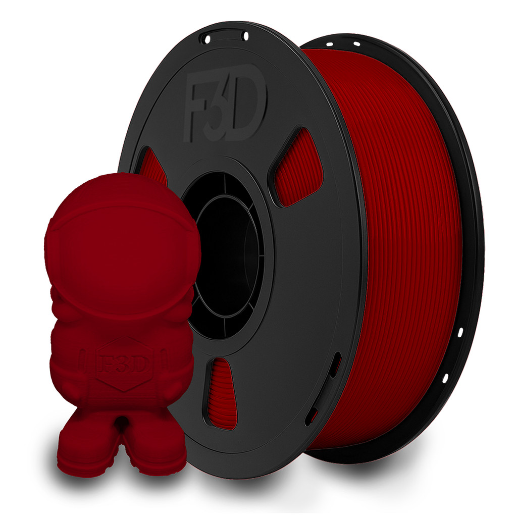 Filamento PLA Premium Vermelho - 1,75mm - 5Kg