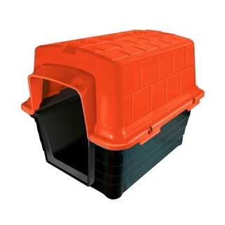 Casinha Plástica Furacão Pet Vermelha N°4 em Oferta na Shopee