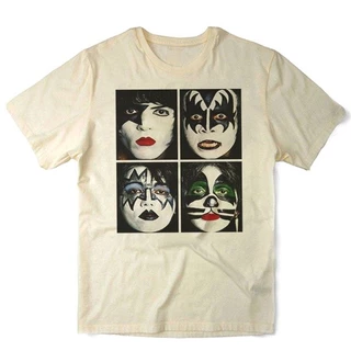 Camiseta Algodao Kiss Dynasty Banda de Rock Classico Unissex