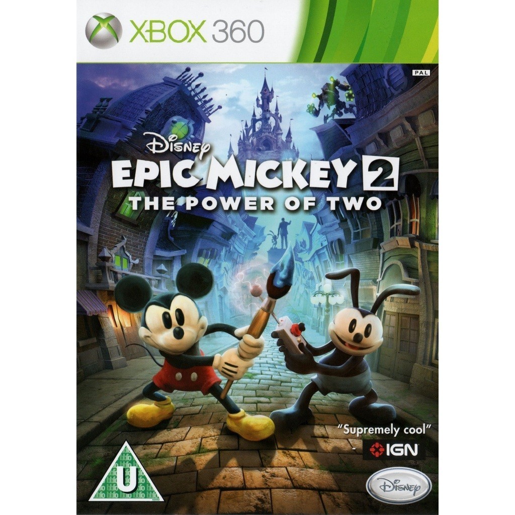 Epic Mickey 2 The Power Of Two - Xbox 360 LT3.0 | Shopee Brasil