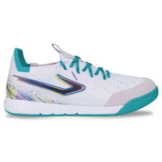 Chuteira Futsal Topper Dominator Fuse II Couro Unissex Profissional Indoor