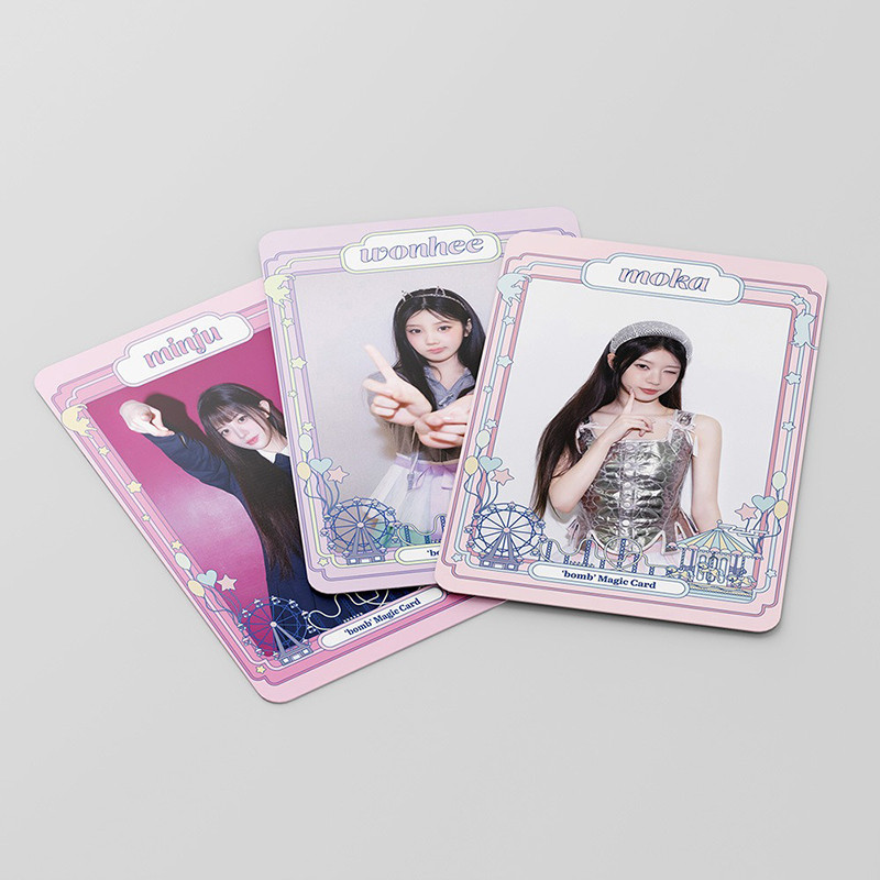 55pcs ILLIT LOMO Cartão Comemorativo Álbum Photocard KPOP