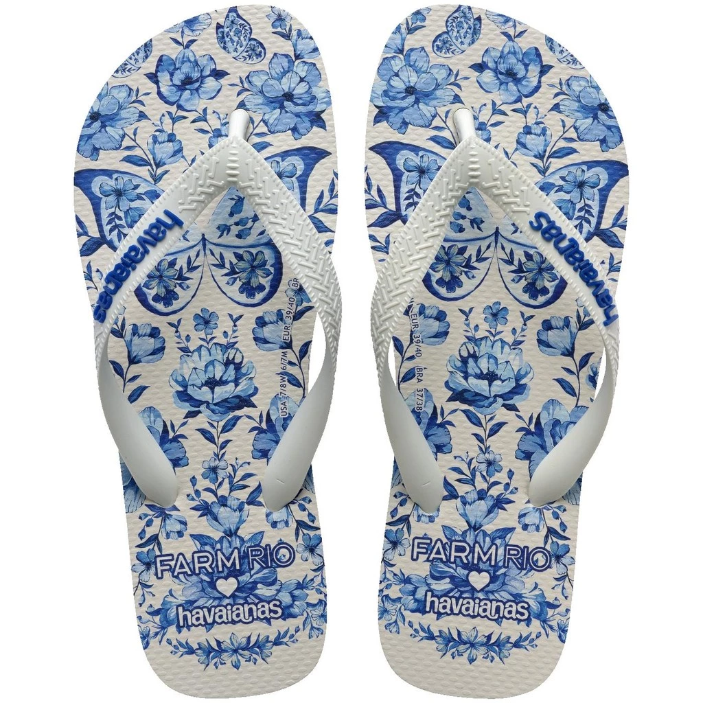 Chinelo Havaianas Farm Jardim de Porcelana (Resgate o cupom 20% para lojas oficiais na página de cupons) Chinelo Havaianas Farm Jardim de Porcelana (Resgate o cupom 20% para lojas oficiais na página de cupons)