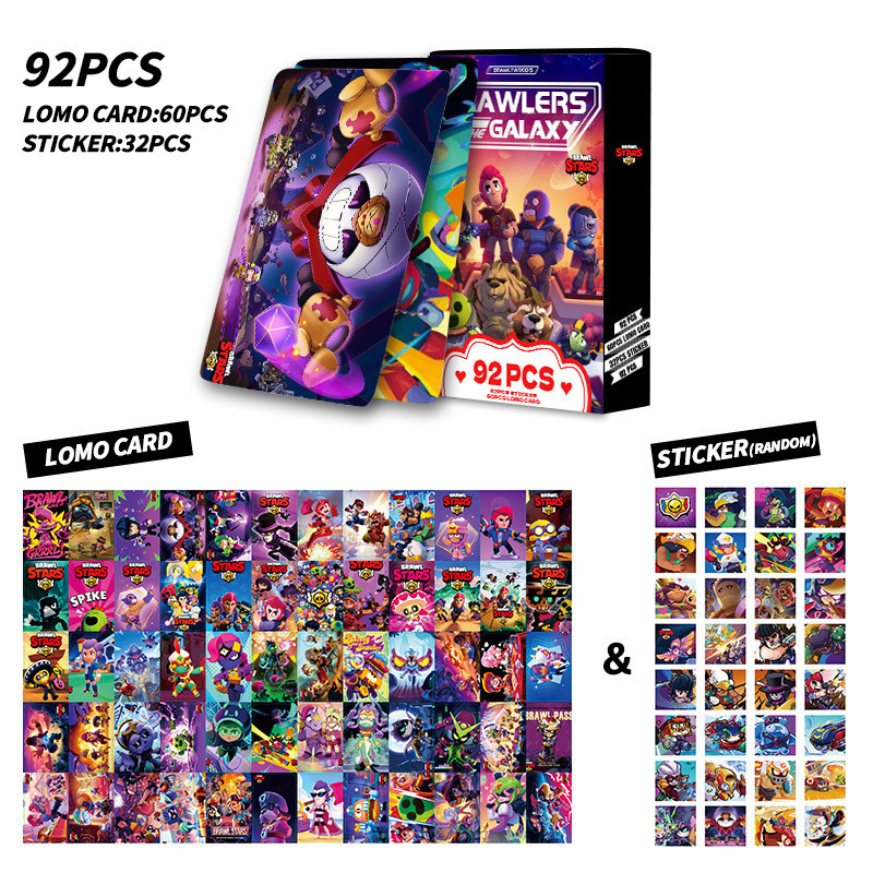 30-96pcs Manhwa Manga GACHIAKUTA ALIEN STAGE Lomo Cards Amor E
