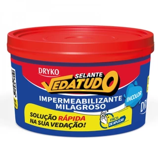 Impermeabilizante líquido resina acrílica 300g incolor - Milagroso Vedatudo em Oferta na Shopee