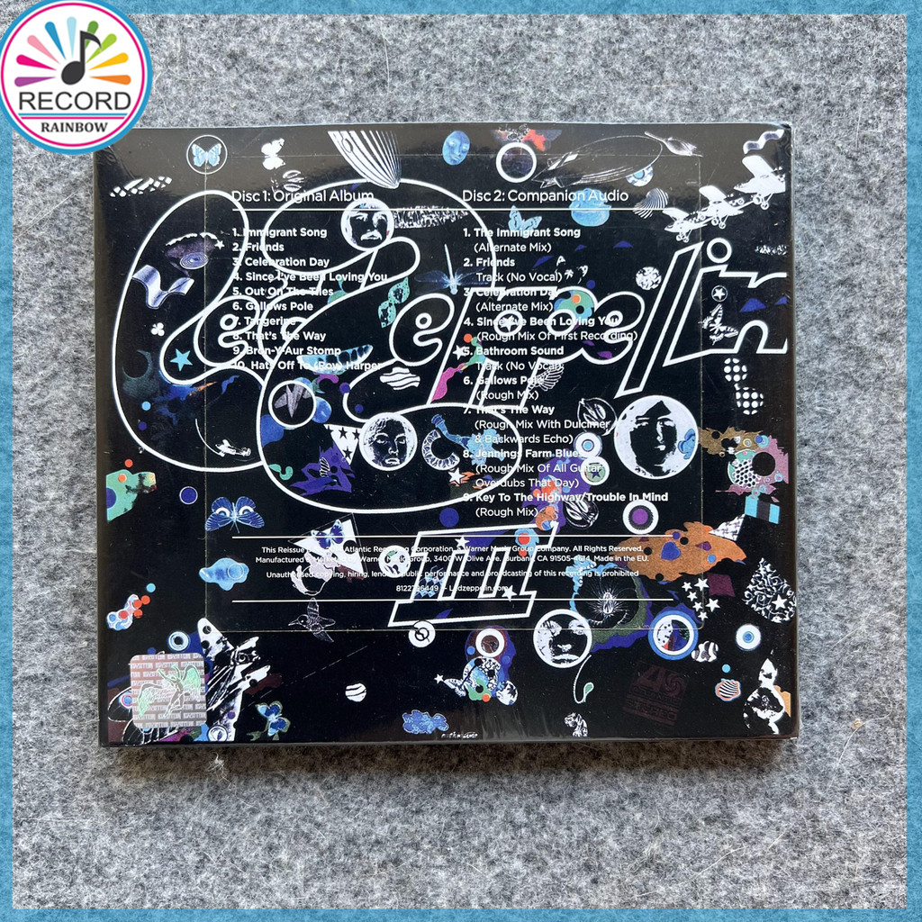 Led Zeppelin 3 III Original 2CD Brand New Album [Lacrado] NOSLX