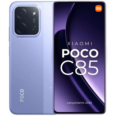 Smartphone Xiaomi Poco C85 256GB / 128GB Versão Global NFC Envio Imediato (COM PELÍCULA DE CORTESIA)
