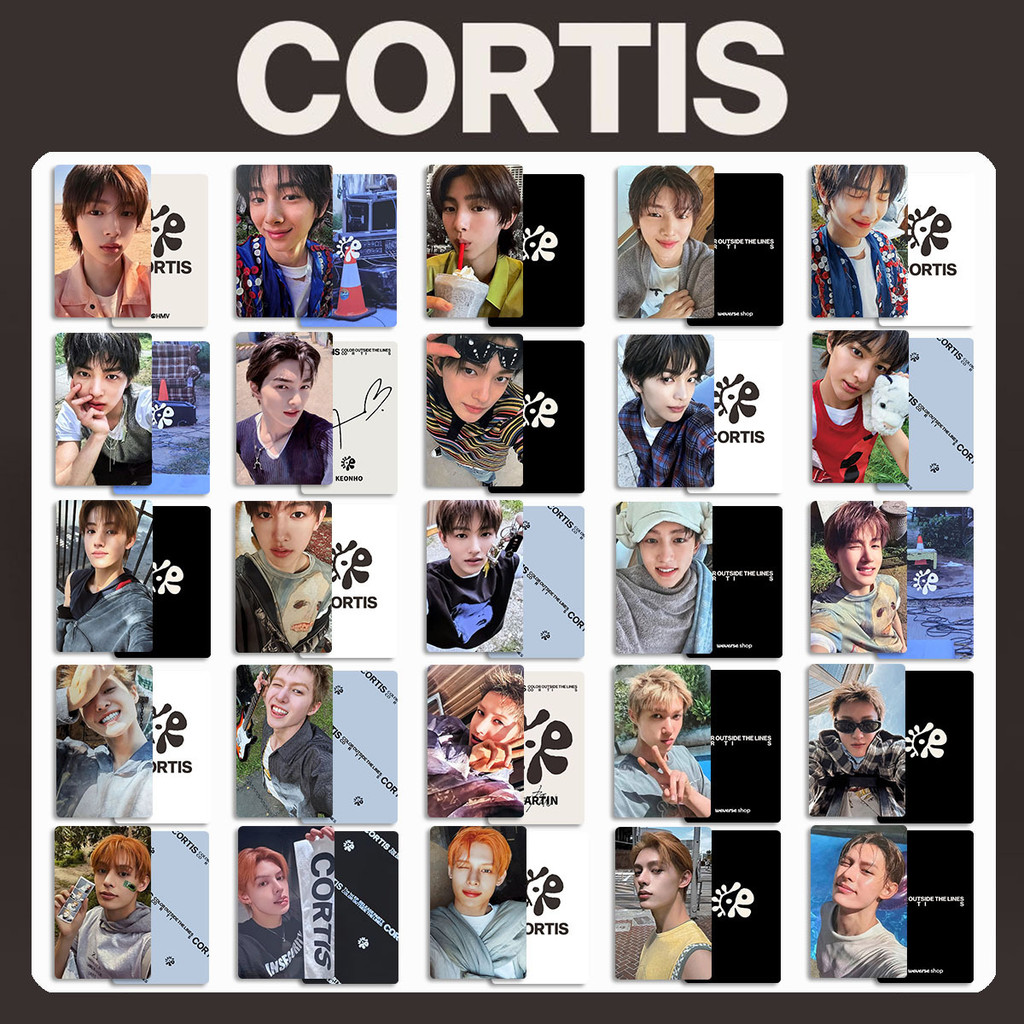 Cartão De Álbum Kpop Idol CORTIS MARTIN JAMES JUHOON SEONGHYEON