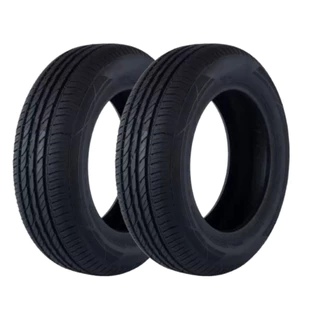 Kit 2 Pneu Aro 15 - 185/60 R15 Remold Linha Premium Garantia Selo do Inmetro Pneu