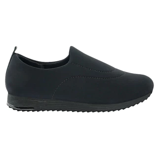 Tênis Usaflex Feminino Elastano Calce Fácil UD2100 Preto em Oferta na Shopee