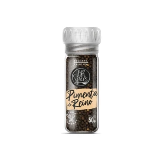 Pimenta do Reino BR Spices com Moedor Vidro 50g em Oferta na Shopee