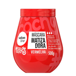 Mascara Matiz Salon Todecacho Vermelha 500G - em Oferta na Shopee