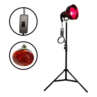 Suporte Infra Fisioterapia Profissional + Lâmpada 250w 220v